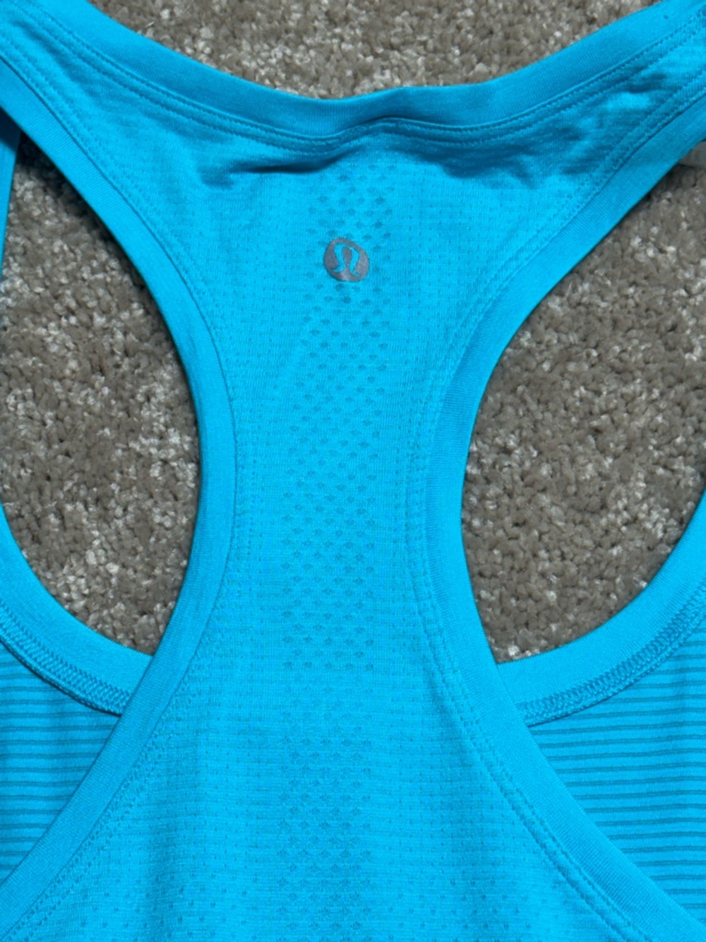 lululemon athletica Turquoise Racerback Tank Top - Picture 6 of 6